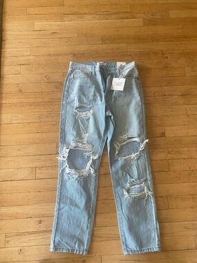 JBD high rise straight jeans. Size 27. NWT